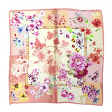 Wrapables 100% Charmeuse Silk Square Scarf Neckerchief