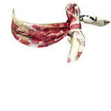 Wrapables 100% Charmeuse Silk Square Scarf Neckerchief