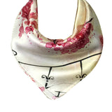 Wrapables 100% Charmeuse Silk Square Scarf Neckerchief