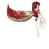 Wrapables 100% Charmeuse Silk Square Scarf Neckerchief