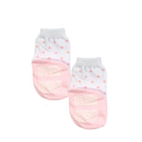 Wrapables Dottie Dot Non-Slip Ballet and Mary Jane Socks (Set of 2)