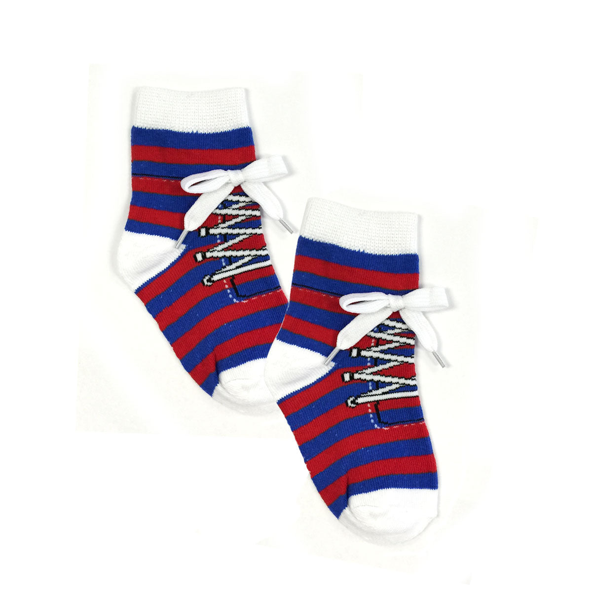 Wrapables Non-Slip Silly Sneaker Socks for Baby (Set of 4)