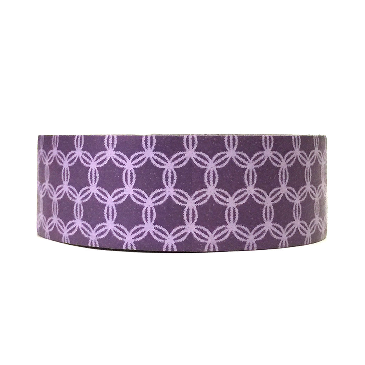Lavendula Striped Sheer Ribbon with Opaque Borders - 1.5