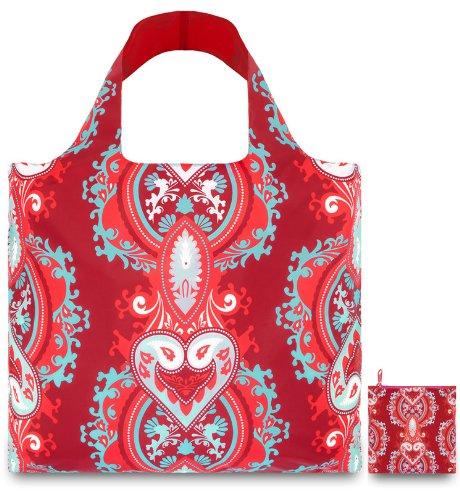 LOQI Opulent Ruby Reusable Shopping Bag