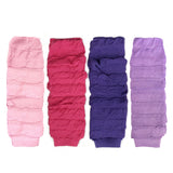 Wrapables Colorful Baby Leg Warmers Set of 4