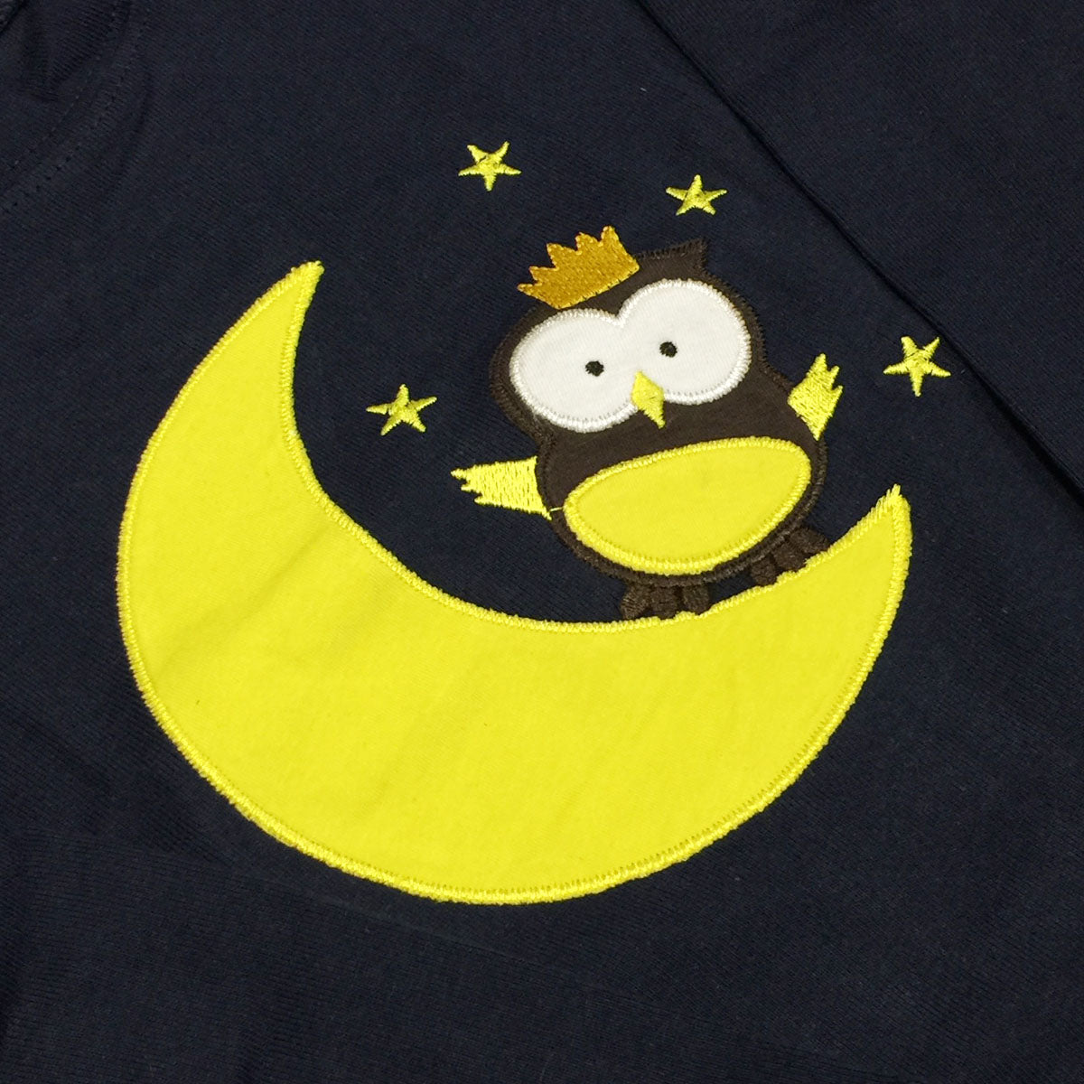 Dabuyu Moon & Owl Children's Pajamas