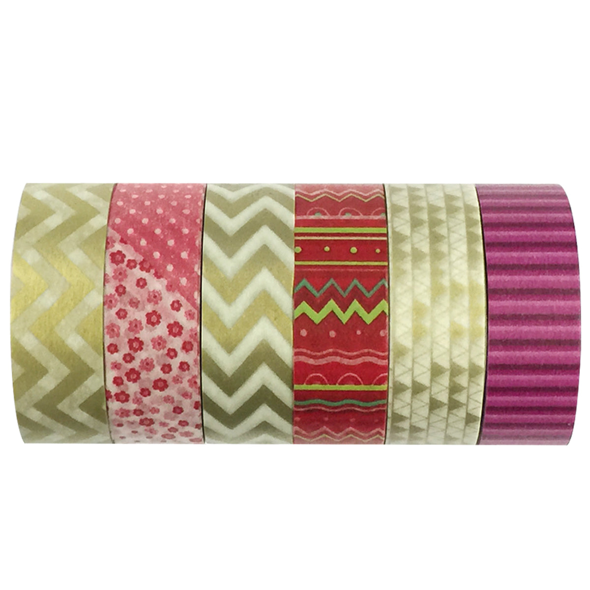 Wrapables Washi Masking Tape Collection, Premium Value Pack