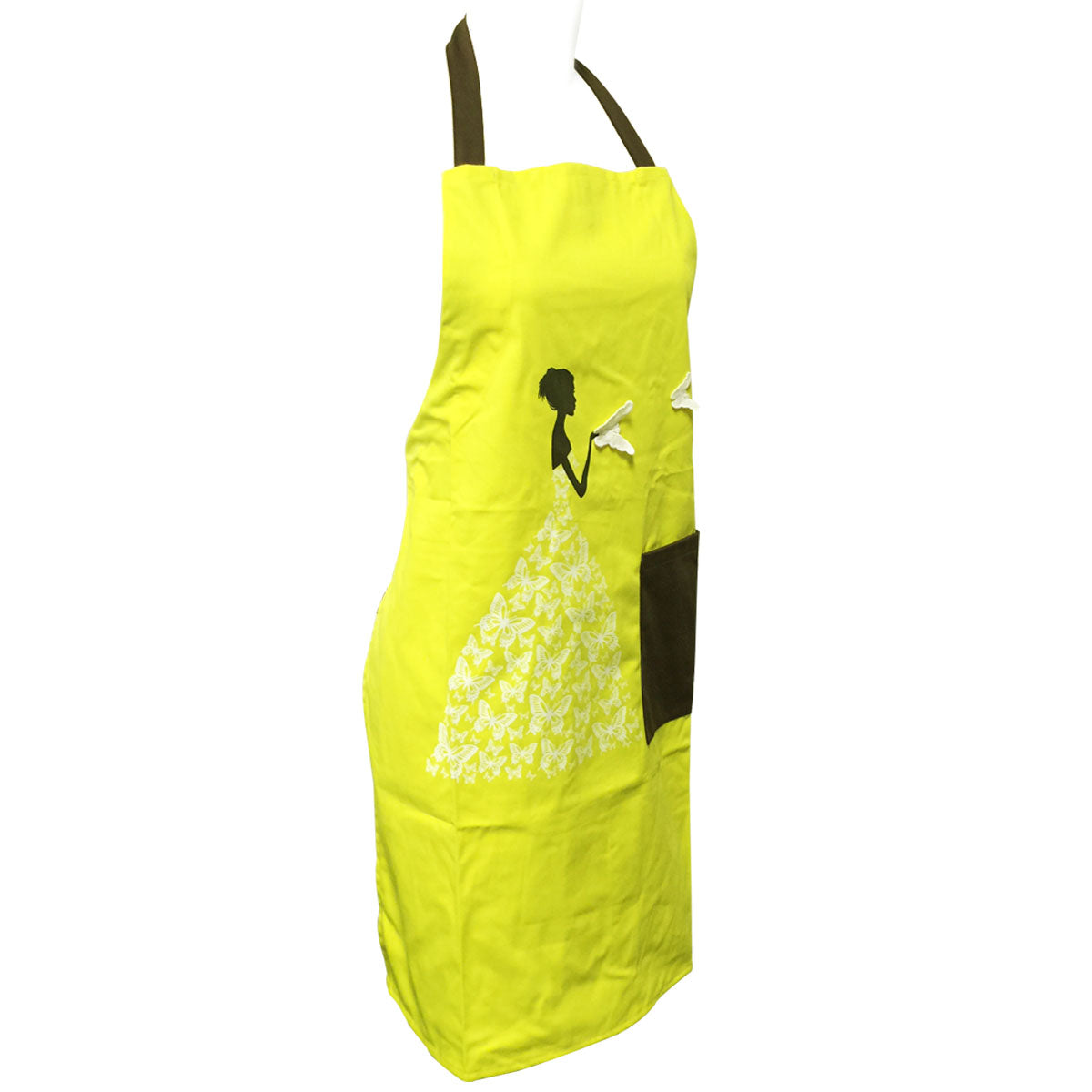 Wrapables Butterfly Girl Adjustable Work Apron