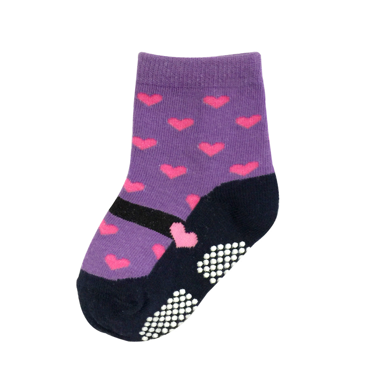 Wrapables Playful Sneakers and Sweet Mary Jane Non-Skid Socks (Set of 6), SET1