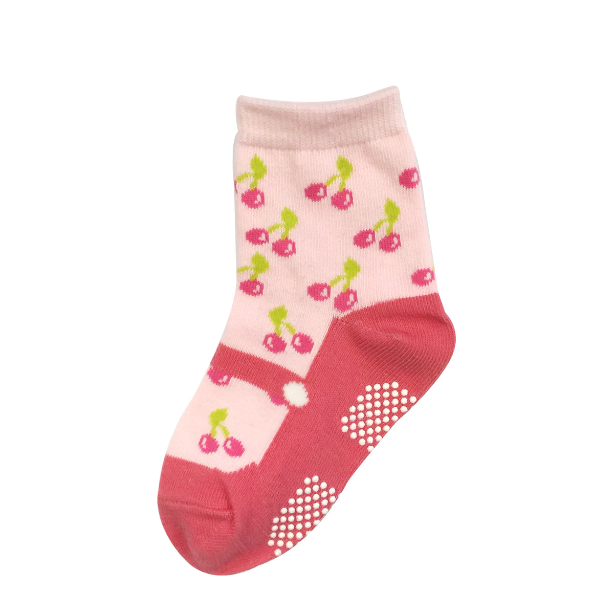 Wrapables Juicy Fruits Mary Jane Non-Skid Socks (Set of 6), Set 1