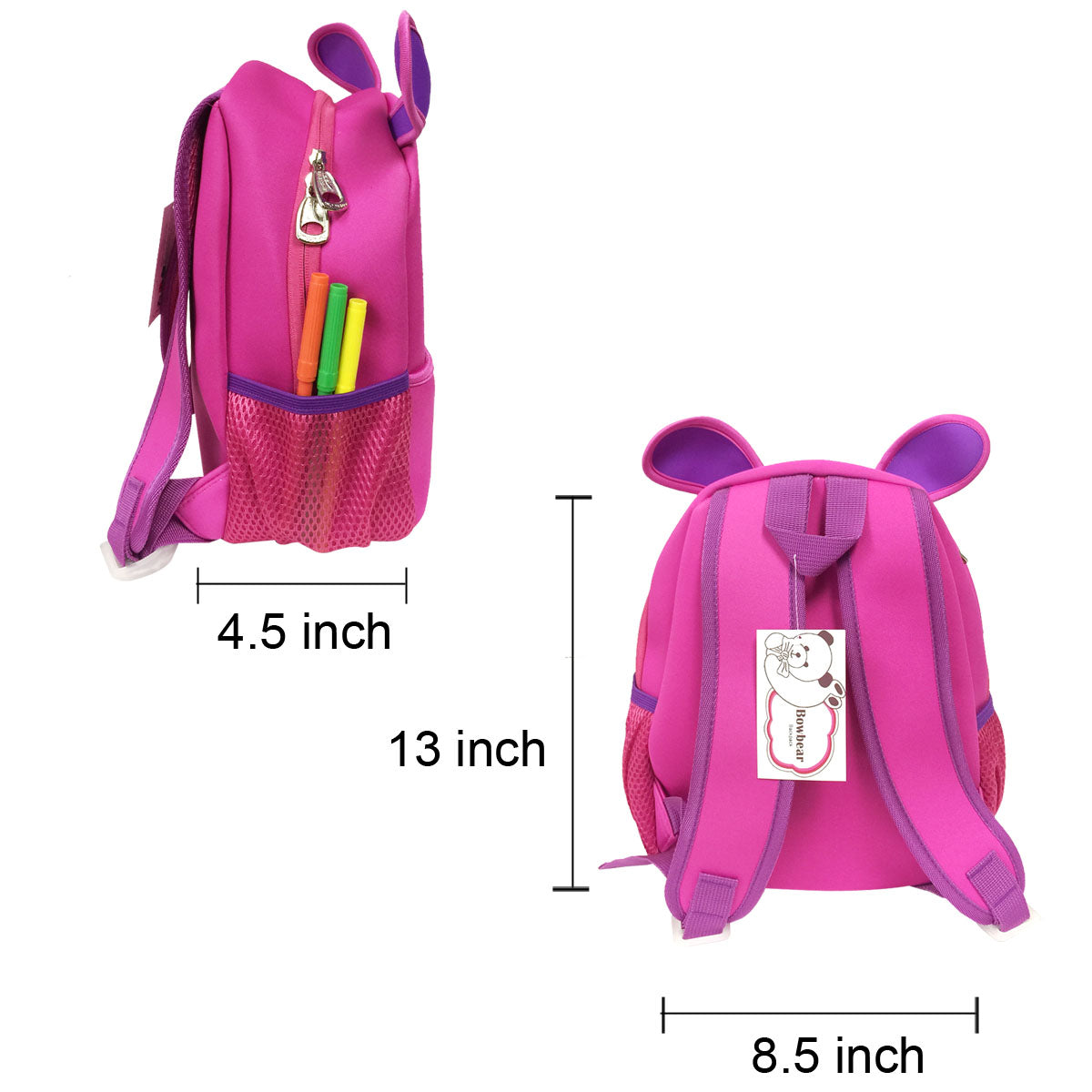 Wrapables Neoprene Fun Pals Backpack for Toddlers