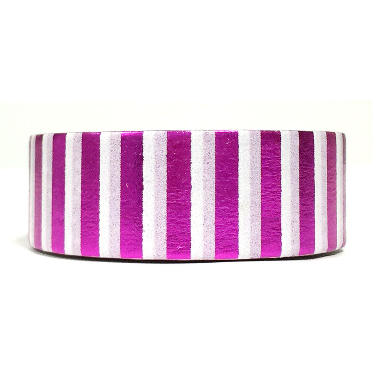 Wrapables Colorful Patterns Washi Masking Tape, Pink Ribbon