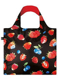 LOQI Juicy Strawberries Reusable Shopping Bag