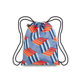 LOQI Geometric Cube Backpack