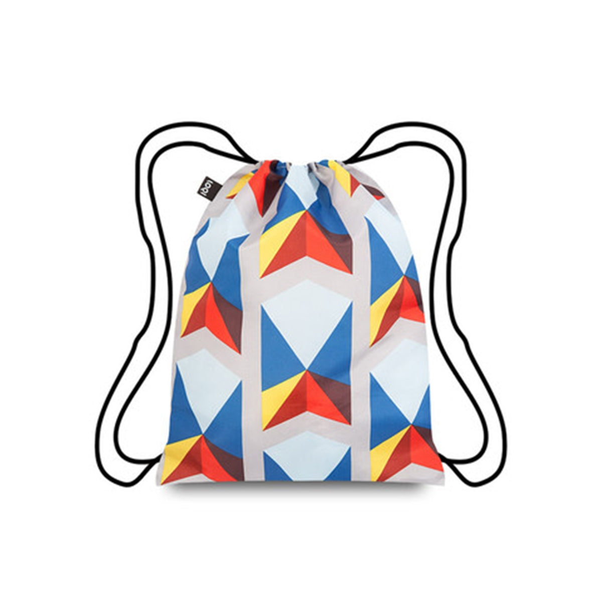 LOQI Geometric Triangle Backpack