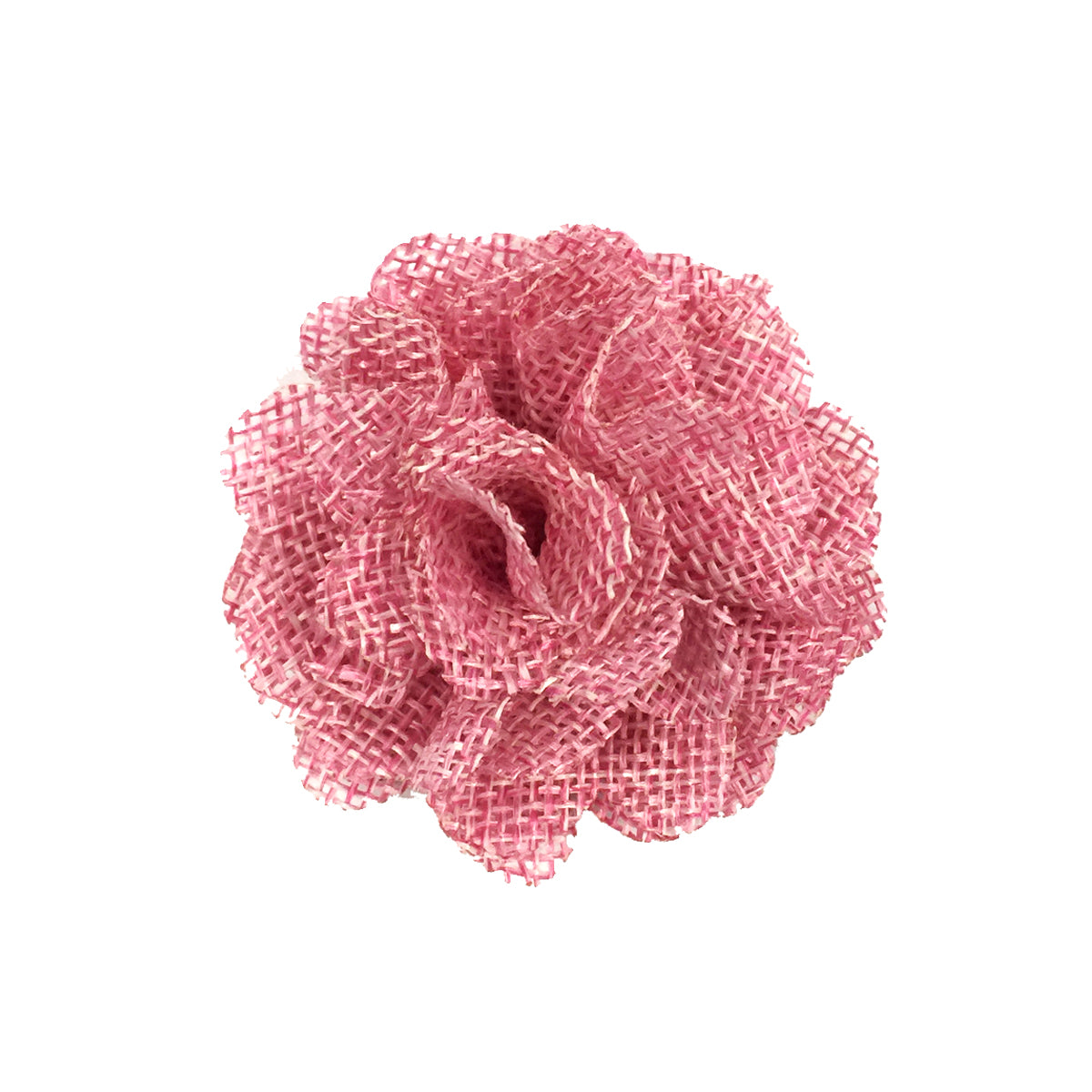 Wrapables Shabby Chic Burlap Rose Flower 2 Inch Diameter (Set of 20)