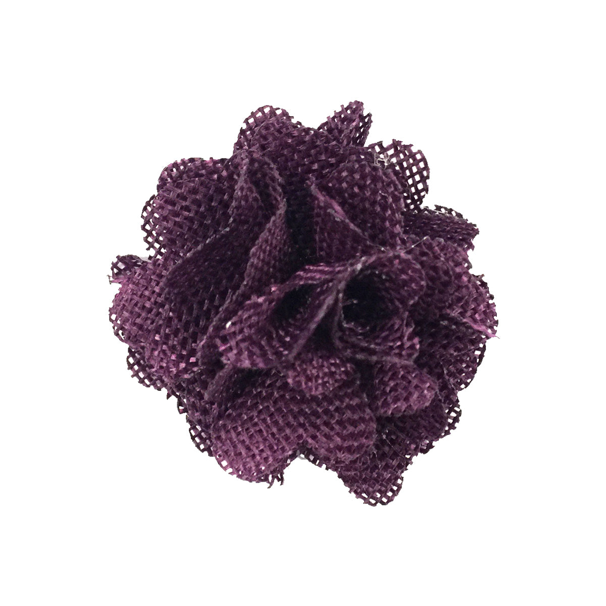 Wrapables Shabby Chic Burlap Rose Flower 2 Inch Diameter (Set of 20)
