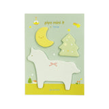 Wrapables Elegant Animals Memo Sticky Notes (Set of 5)