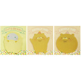 Wrapables Cute Furries Memo Sticky Notes (Set of 3)