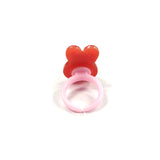 Wrapables Children's Cute Cartoon Rings Party Favor Rings (Set of 50), Random