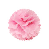 Wrapables Set of 21 Tissue Honeycomb Ball and Pom Pom Party Decorations, Pink/ Hot Pink/ White