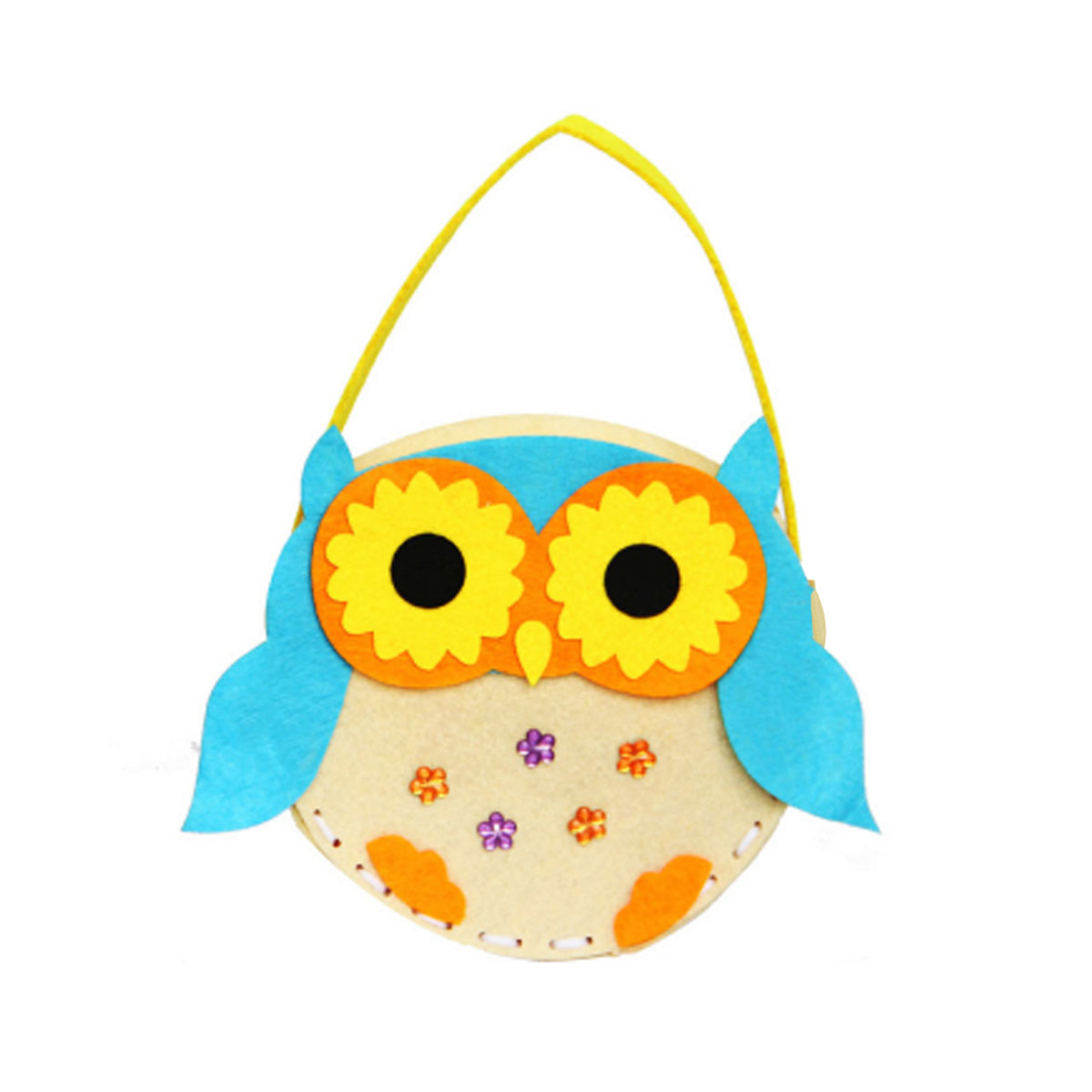 Wrapables DIY Novelty Party Purse (Set of 3), Butterfly, Cupcake, Owl