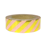 Wrapables Washi Masking Tape, Pastel and Gold Group