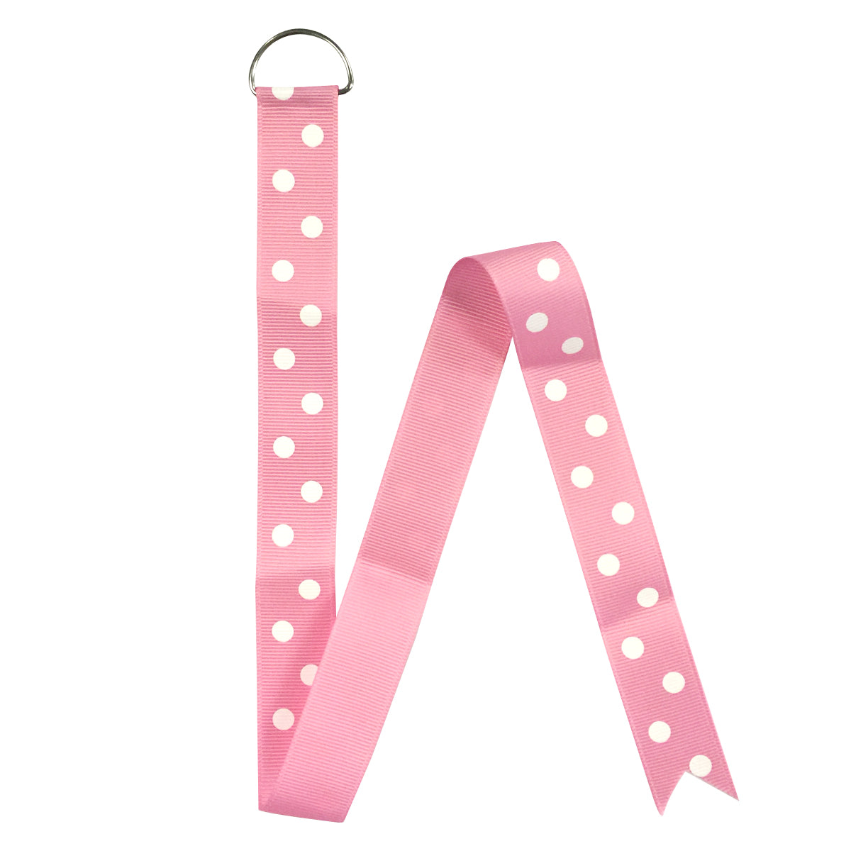 Cheer Bow Holder Pink Polka Dots 