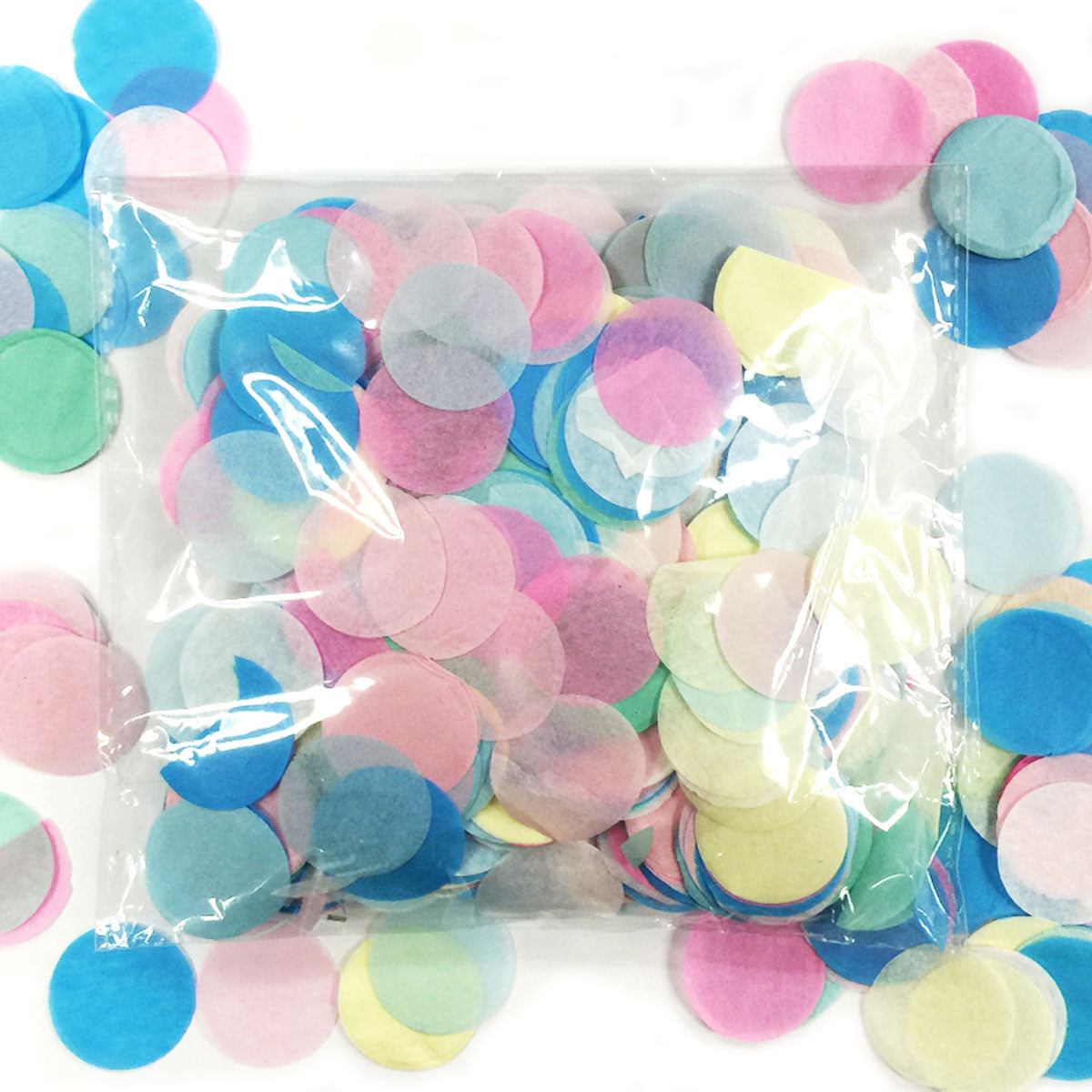 Wrapables 1" Round Tissue Confetti Party Decorations