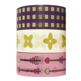 Wrapables Washi Masking Tape (Set of 3)