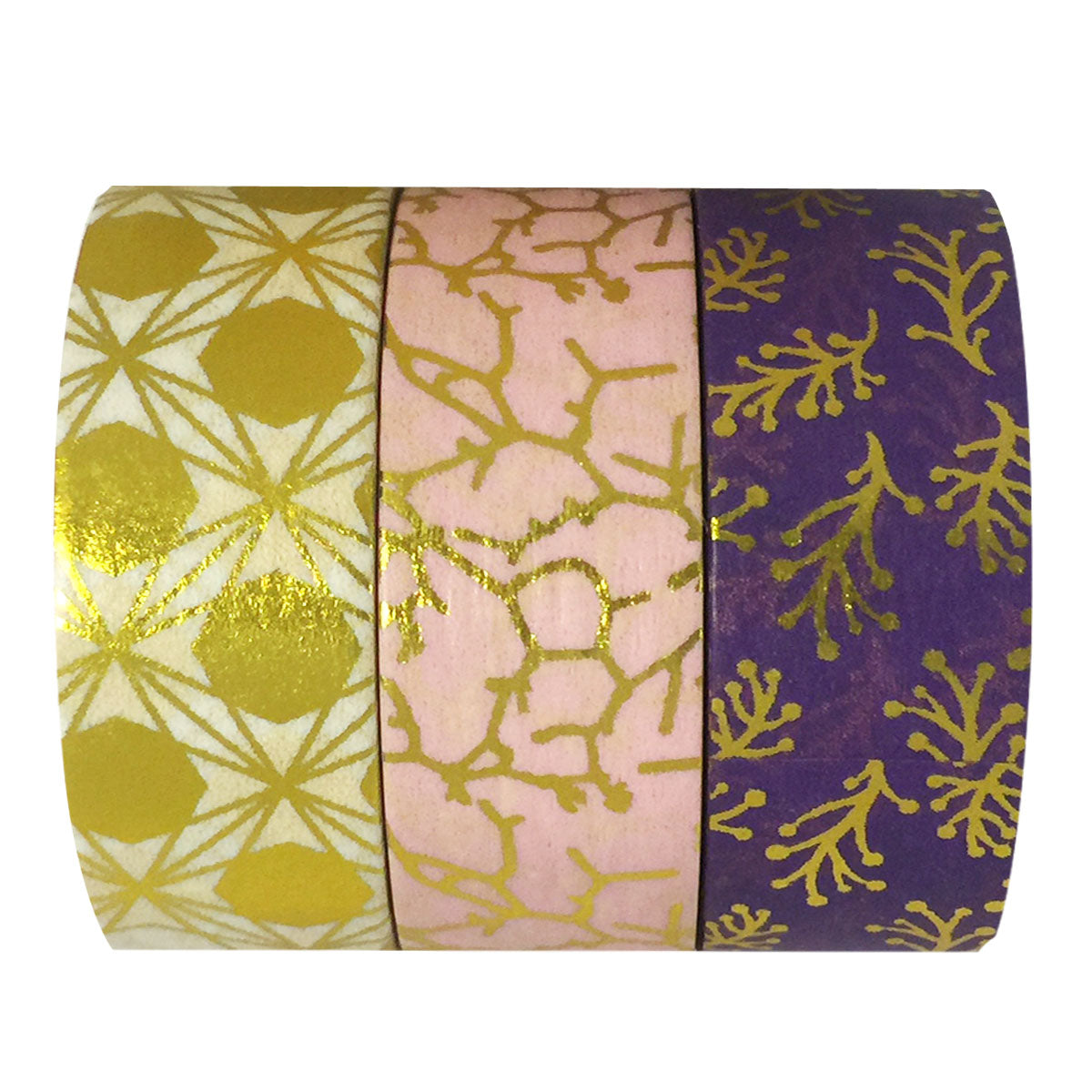 Wrapables Washi Masking Tape (Set of 3)