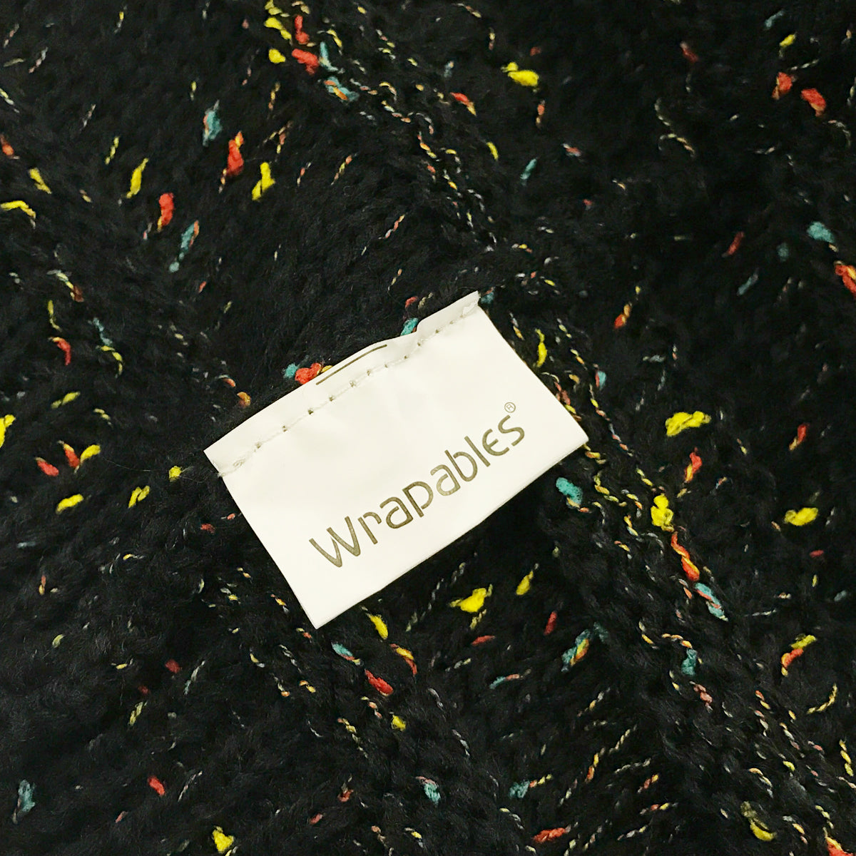 Wrapables Warm Knit Confetti Beanie with Pom Pom