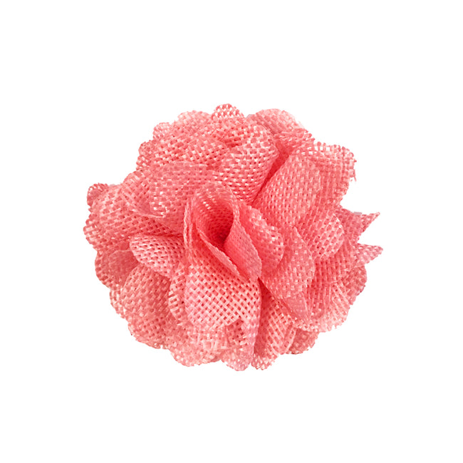 Wrapables Shabby Chic Burlap Rose Flower 3 Inch Diameter (Set of 12)