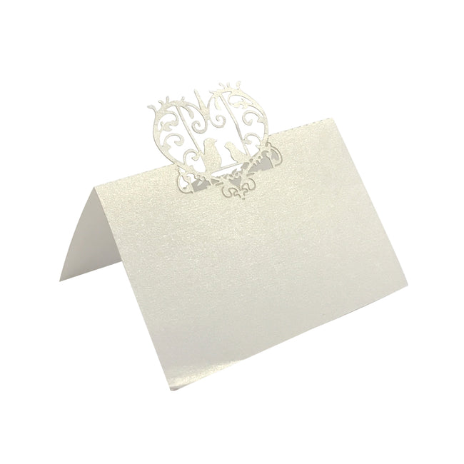 Wrapables Love Birds Wedding Decor Table Name Place Cards (Set of 50)