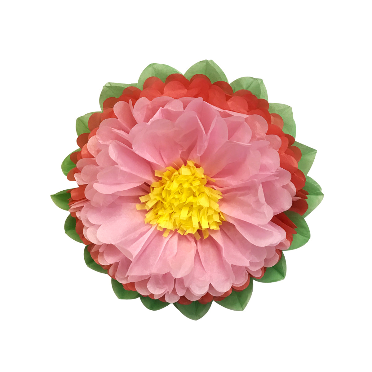 Wrapables Set of 5 Tissue Flower Pom Poms Party Decorations