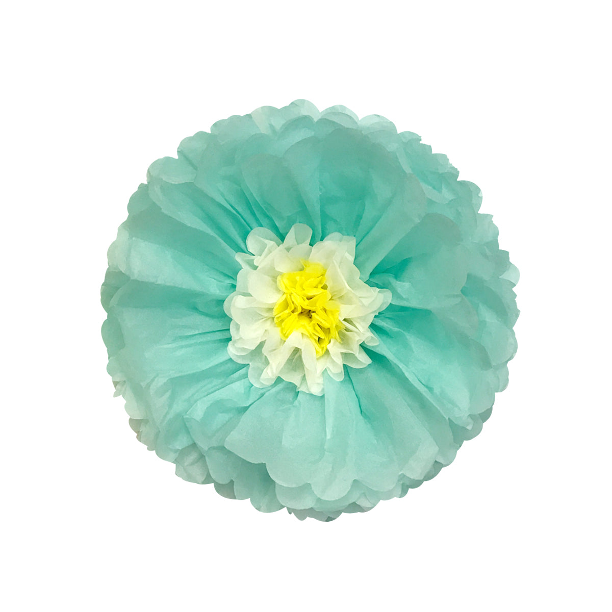 Wrapables Set of 3 Tissue Flower Pom Poms Party Decorations for Weddings, Birthday Parties Baby Showers and Nursery Decor