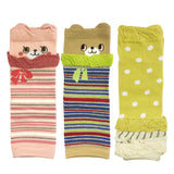 Wrapables Colorful Baby Leg Warmers Set of 3