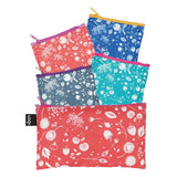 LOQI Seed Collection Pouch, Set of 4 Reusable Bags