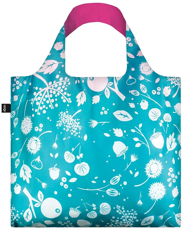 LOQI Seed Teal Reusable Shopping Bag
