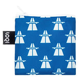 LOQI Travel Autobahn Reusable Shopping Bag