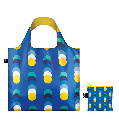 LOQI Geometric2 Circles Reusable Shopping Bag