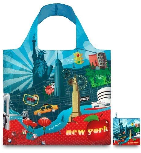 LOQI Urban New York Reusable Shopping Bag