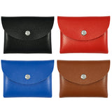 Wrapables Leather Envelope Card and Coin Purse Pouch (Set of 4)
