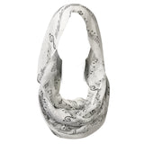 Wrapables Lightweight Musical Notes Infinity Scarf