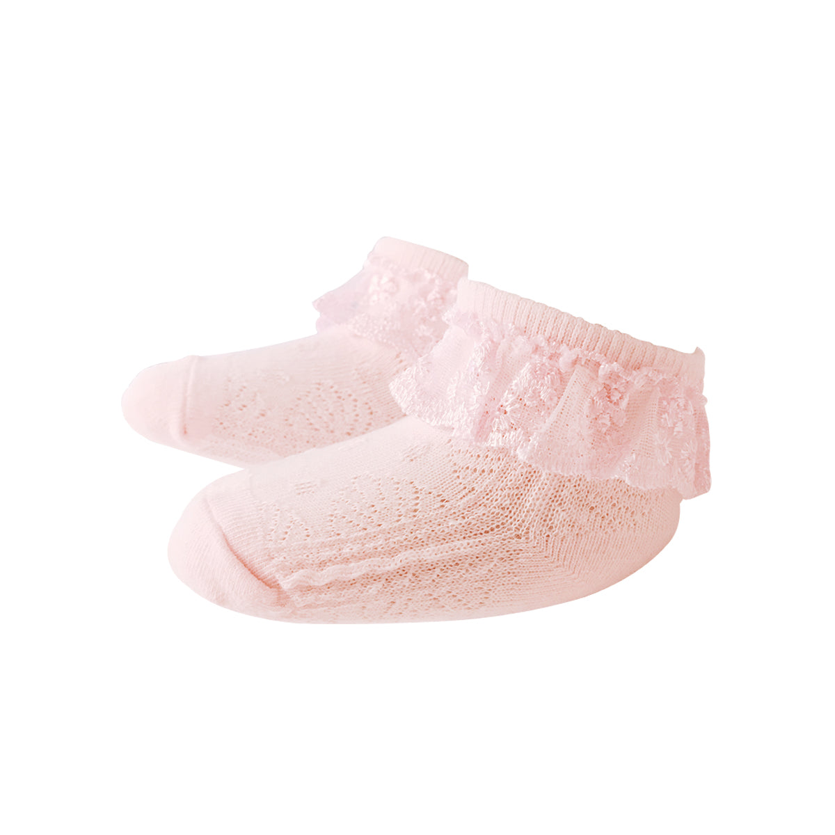 Wrapables Precious Lace Cuff Socks for Baby (Set of 3)