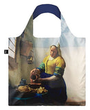 LOQI Museum Johannes Vermeer's The Milkmaid & Irma Boom DNA 19 Reusable Shopping Bag