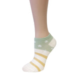 Wrapables Colorful No Show Ankle Socks (Set of 5)