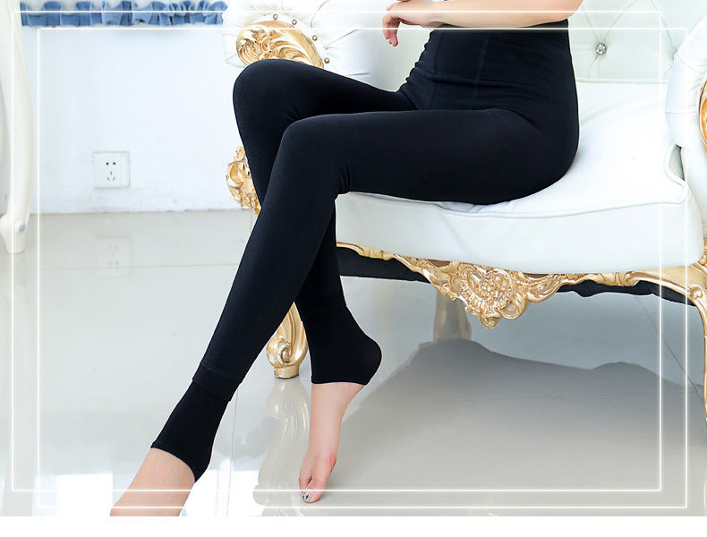 WrapablesÂ® Women's High Waisted Medium-Thick Fleece Lined Tights Legg