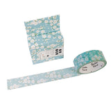 Wrapables Flowers and Greens Washi Masking Tape