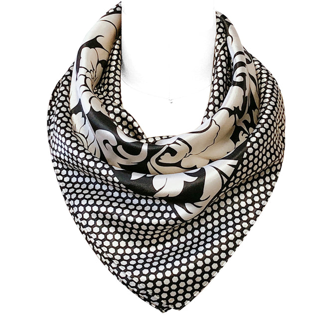 Wrapables Silky Feeling Satin Square Scarf